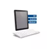 ACT prenosná Bluetooth klávesnica Azerty/BE-layout bezdrôtová biela 75%