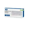 ACT prenosná Bluetooth klávesnica Azerty/BE-layout bezdrôtová biela 75%