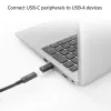 Adaptér USB-A konektor samec na USB-C konektor samica ACT AC7376 čierny
