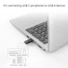 Adaptér USB-A konektor samec na USB-C konektor samica ACT AC7376 čierny