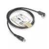 ACT USB 3.0 10Gbps 60W kábel USB Type-C (rovný) na USB Type-C (horný/dolný zahnutý), 1 meter