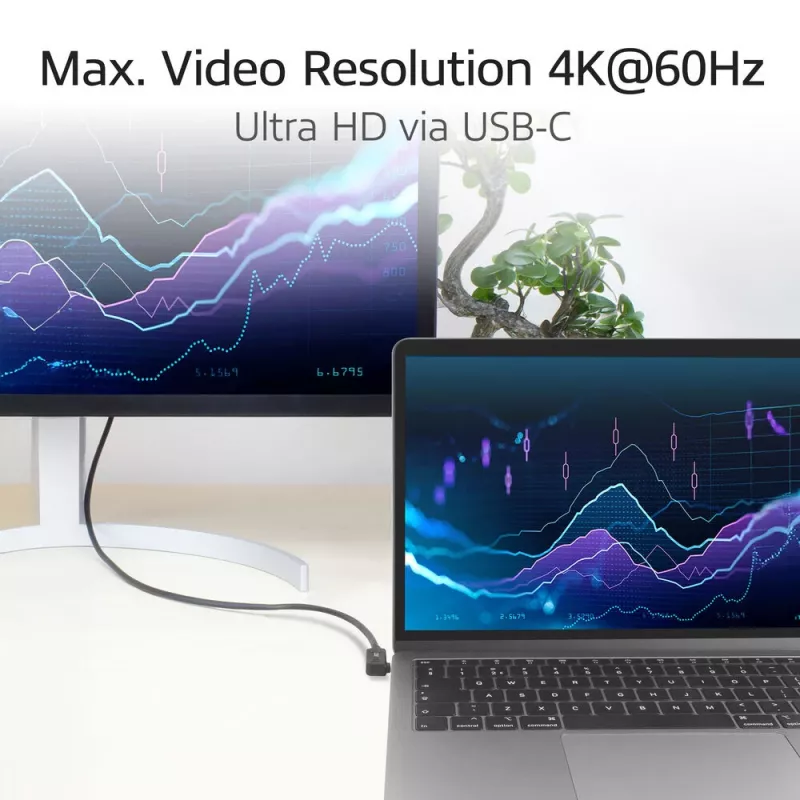 ACT USB 3.0 10 Gbit/s 60 W kábel USB Type-C (ľavý/pravý zahnutý) na USB Type-C (ľavý/pravý zahnutý), 1 meter