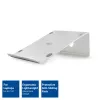 Stojan na notebook ACT AC8115 hliník sivý 190x260x90 mm