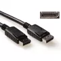 ACT 1-meter DisplayPort kábel konektor samec – konektor samec, napájací pin 20 zapojený