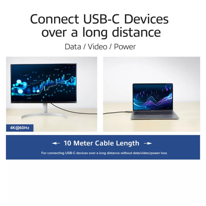 ACT USB-C 3.2 Gen2 Active Optical kábel (AOC) prepojovací kábel, 3m