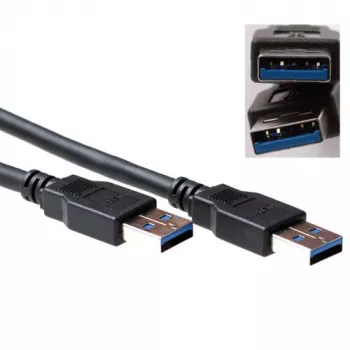 USB 3.0 A samec - USB A samec 5,00 m, ACT, SB0002