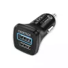 Napájací zdroj CHOETECH C0051 dual USB-A 36W QC3.0, čierny