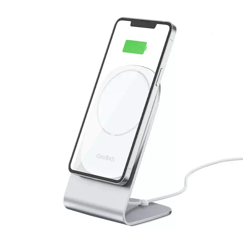 Bezdrôtová magnetická nabíjačka CHOETECH H047 15W MagSafe kompatibilná rýchle nabíjanie pre smartfóny