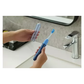 Elektrická zubná kefka OCLEAN Ease modrá – nabíjateľná, vodotesná, modrá