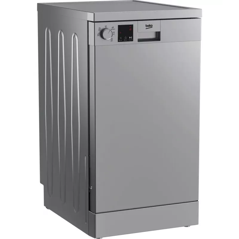 Beko DVS05024S samostatne stojaca umývačka riadu 10 súprav riadu 49 dB