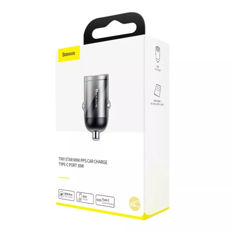 Nástenná nabíjačka Baseus VCHX-B0G 30W s podporou QC4.0 a PD3.0