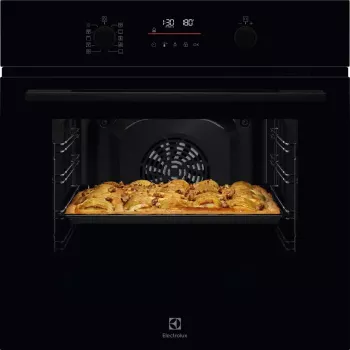 Elektrický sporák Electrolux 600 SurroundCook EOFDP46BK 65 l zabudovateľný čierny