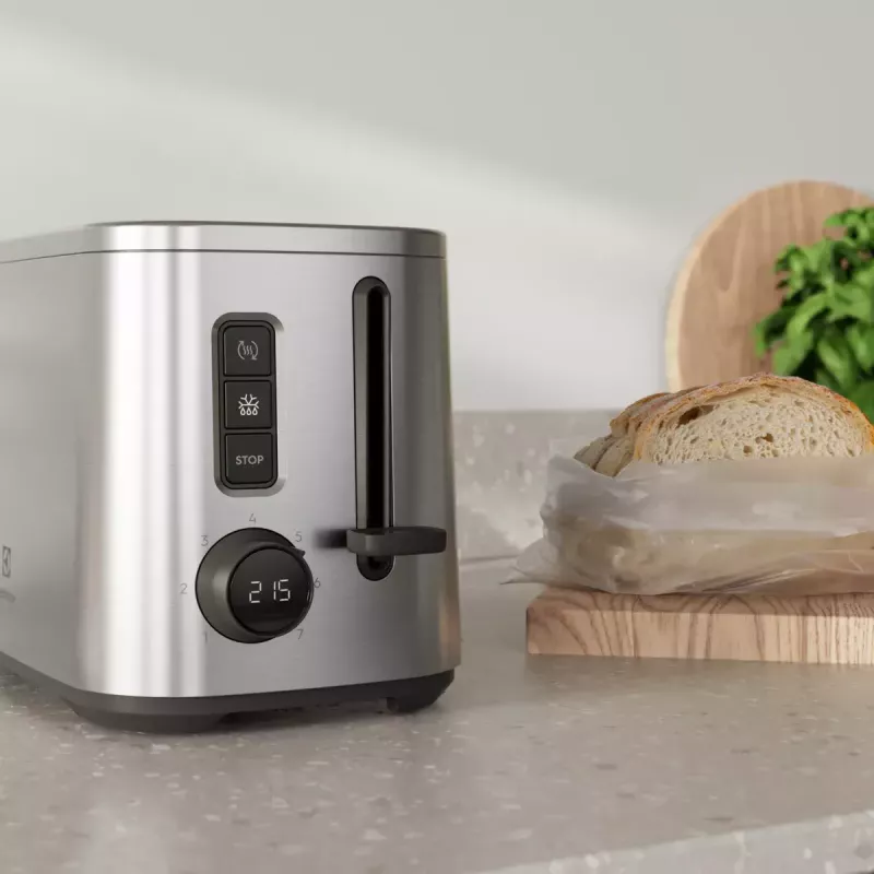 Electrolux Create 5 E5T1-4ST hriankovač, 2 krajce, 800 W, nehrdzavejúca oceľ