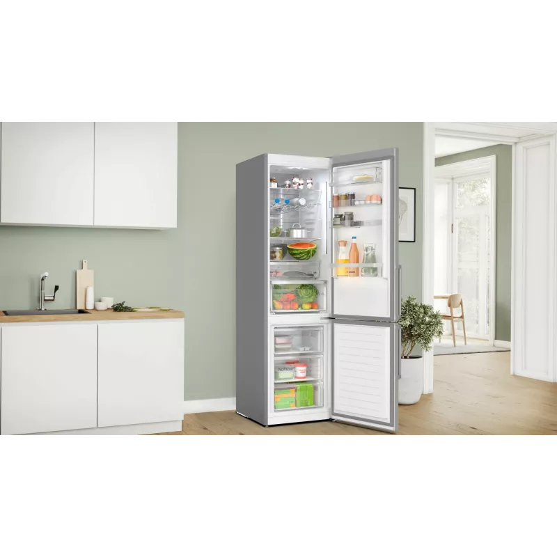 Bosch Serie 6 KGN39AIBT chladnička s mrazničkou voľne stojaca 363 L nerez