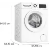 Bosch Serie 6 WGG242Z2SN práčka predné plnenie 9 kg 1200 ot/min biela