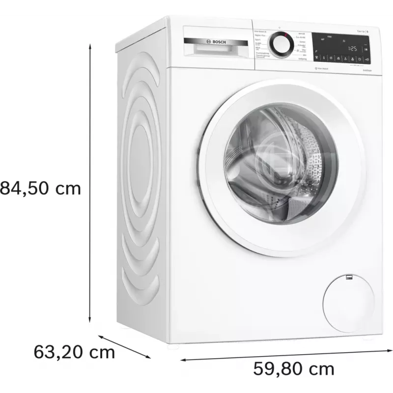 Bosch Serie 6 WGG242Z2SN práčka predné plnenie 9 kg 1200 ot/min biela
