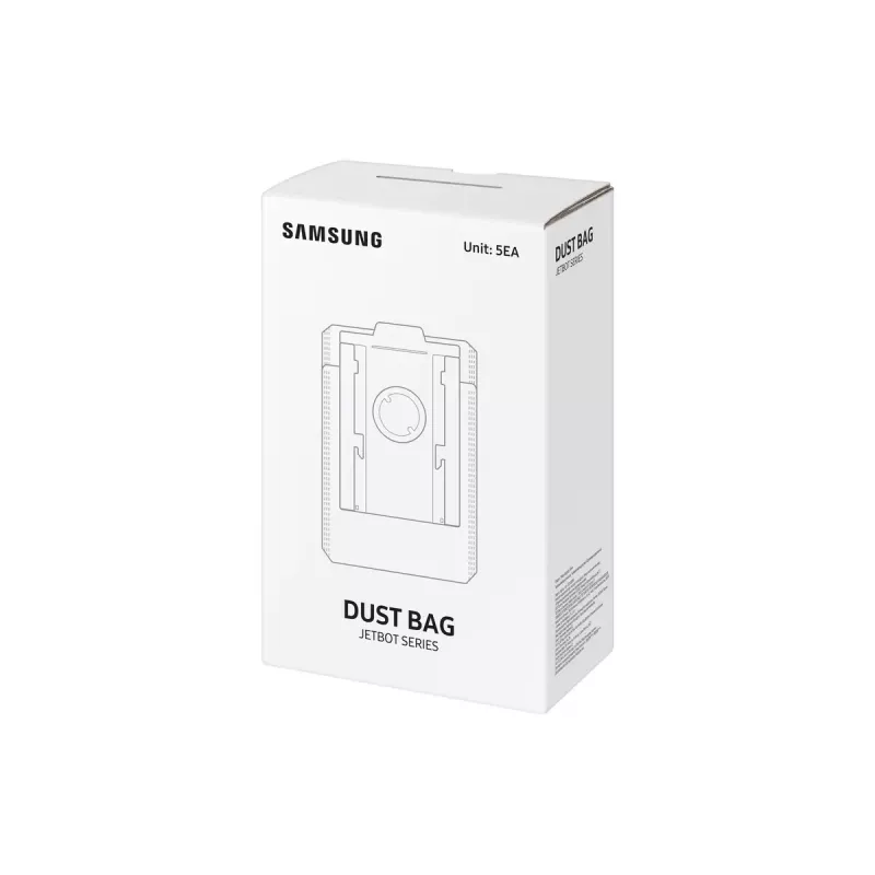 Vrecká do vysávača Samsung VCA-RDB95 pre robotický vysávač biela 5 kusov
