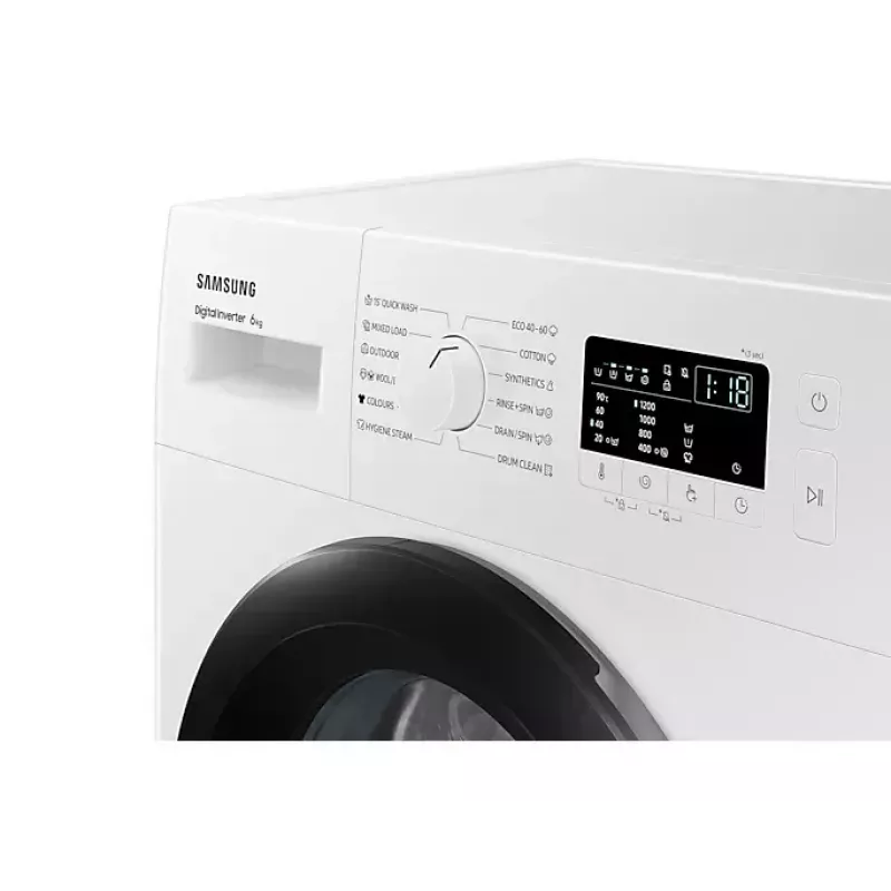 Samsung WW60A3120BE/LE práčka predné plnenie 6 kg 1200 ot/min biela