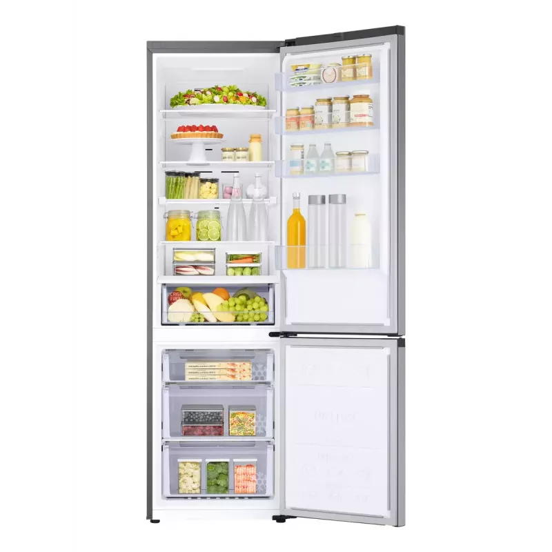 Samsung RB38C671DSA voľne stojaca chladnička 390 L strieborná