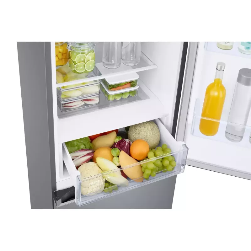 Samsung RB38C671DSA voľne stojaca chladnička 390 L strieborná