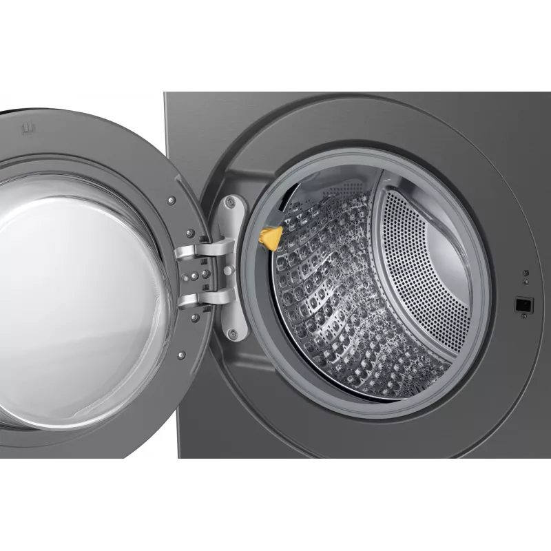 Samsung WD18DB8995BZ práčka so sušičkou voľne stojaca predné plnenie nerez A