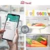 American chladnička s mrazničkou LG InstaView™ ThinQ™ GSXV90MCAE 635 L