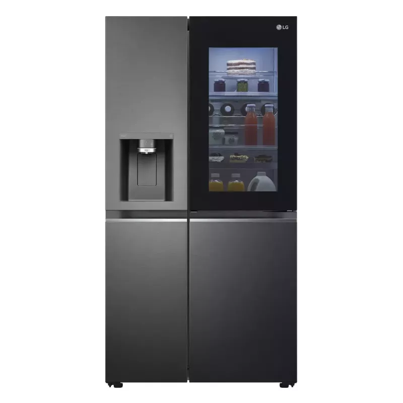 LG InstaView ™ ThinQ™ GSXV91MCAE American chladnička s mrazničkou 635 L