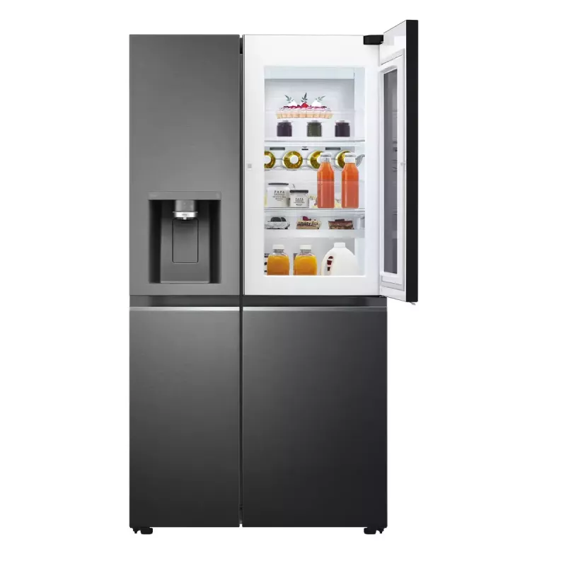 LG InstaView ™ ThinQ™ GSXV91MCAE American chladnička s mrazničkou 635 L