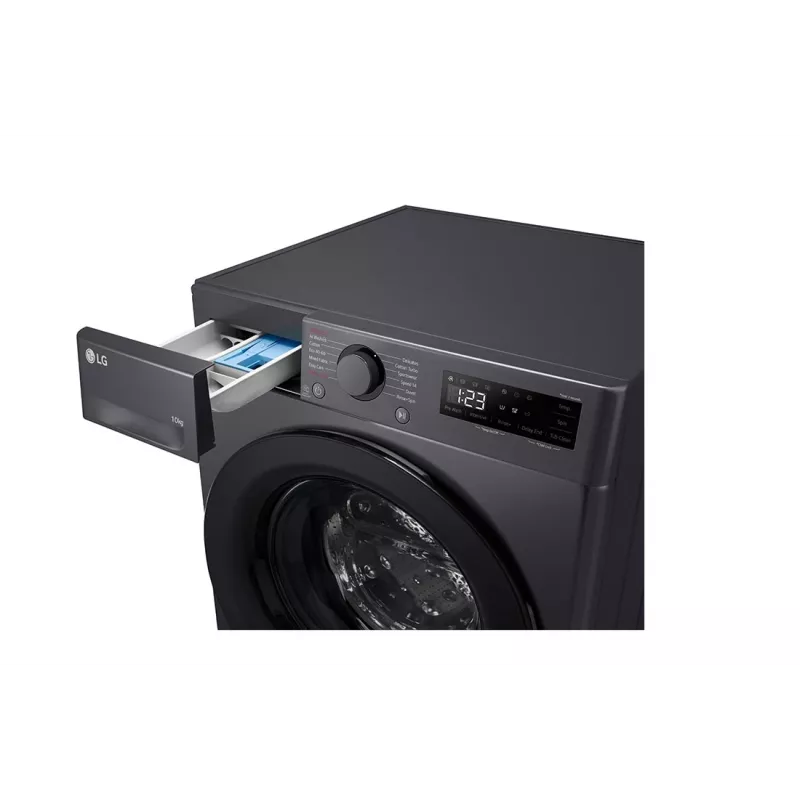 LG F4WR510SBM práčka s predným plnením 10 kg 1360 ot/min čierna