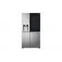 LG InstaView GSXV91PZAE Side-by-Side chladnička voľne stojaca 635 L čierna, nerez