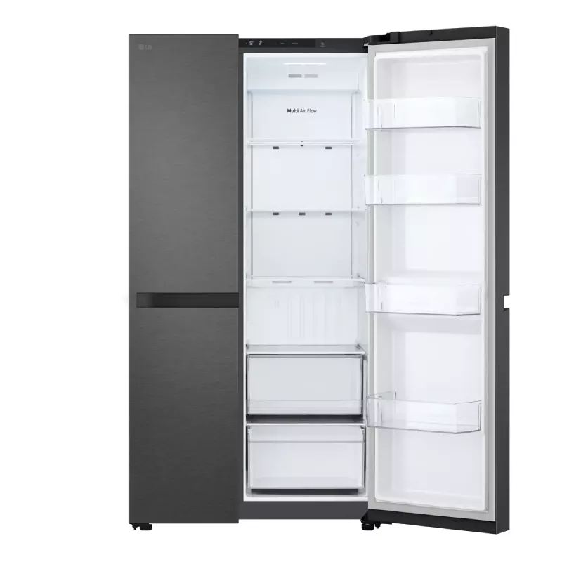 LG GSBC40EPPE Side-by-Side chladnička voľne stojaca 664 L E čierna