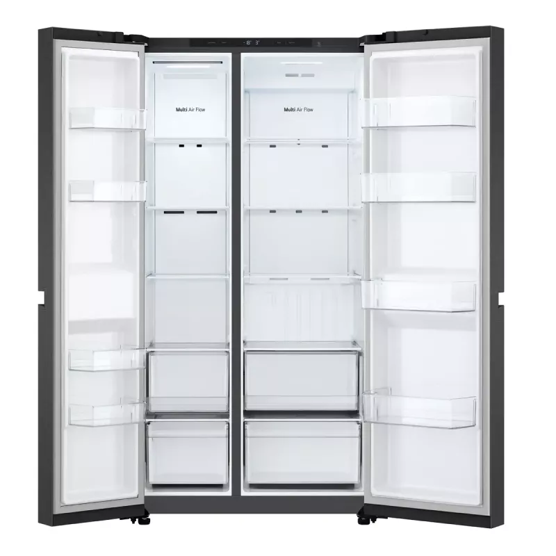LG GSBC40EPPE Side-by-Side chladnička voľne stojaca 664 L E čierna