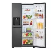 LG GSLC41EPPE Side-by-Side chladnička voľne stojaca 641 L čierna