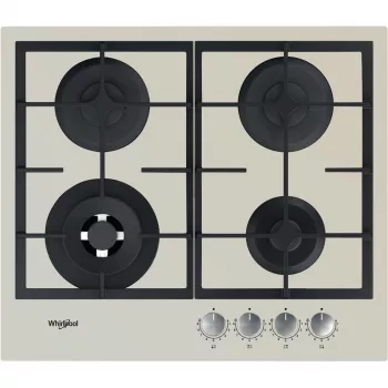 Whirlpool AKTL 629/S strieborná vstavaný plynový sporák 4 zóny