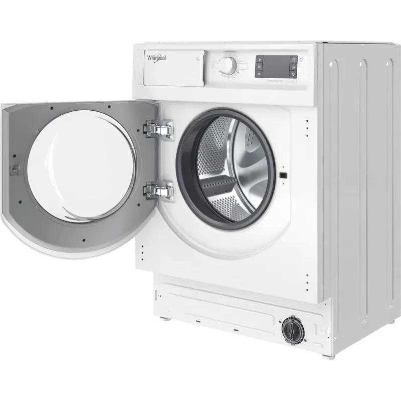 Whirlpool BI WMWG 71483E EU N plne vstavaná práčka, 7 kg, 1400 ot./min, energetická trieda D, biela