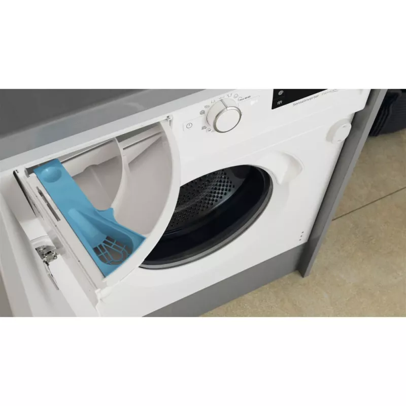 Whirlpool BI WMWG 71483E EU N plne vstavaná práčka, 7 kg, 1400 ot./min, energetická trieda D, biela