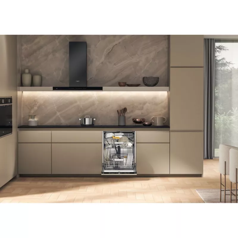 Whirlpool MaxiSpace W8I HT58 T plne integrovaná 14 súprav riadu