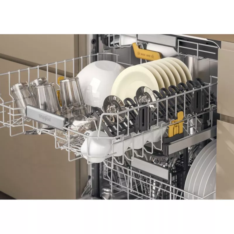 Whirlpool MaxiSpace W8I HT58 T plne integrovaná 14 súprav riadu