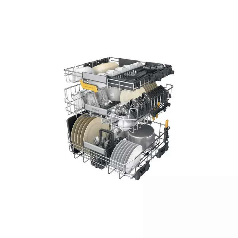 Whirlpool MaxiSpace W8I HT58 T plne integrovaná 14 súprav riadu