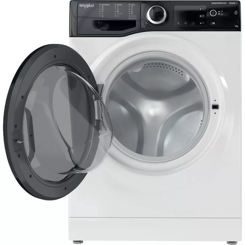 Whirlpool WRSB 7259 D EU práčka s predným plnením 7 kg 1151 ot/min čierna, biela