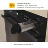 Whirlpool AKZ9S 8270 FB 73 L čierna