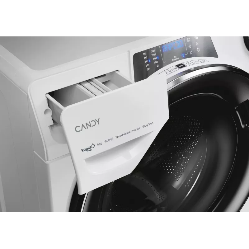Candy RapidÓ PRO RP 586BWMBC/1-S práčka s predným plnením 8 kg 1500 ot/min biela