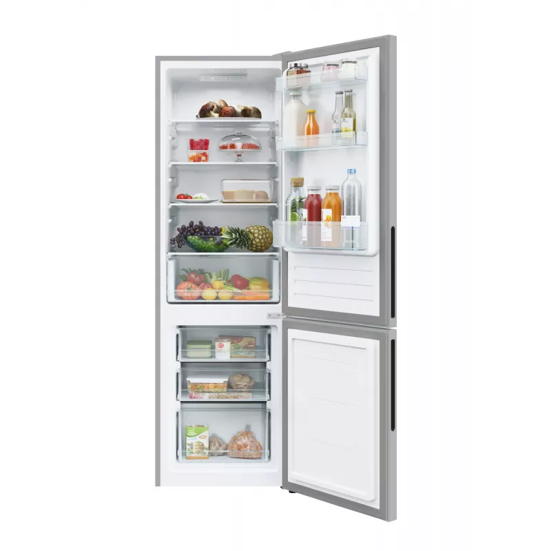 Candy City Combi CCT3L517ES voľne stojaca 260 L strieborná