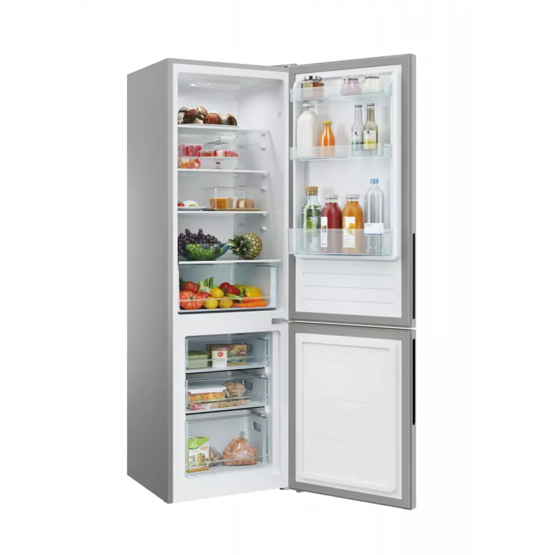 Candy City Combi CCT3L517ES voľne stojaca 260 L strieborná