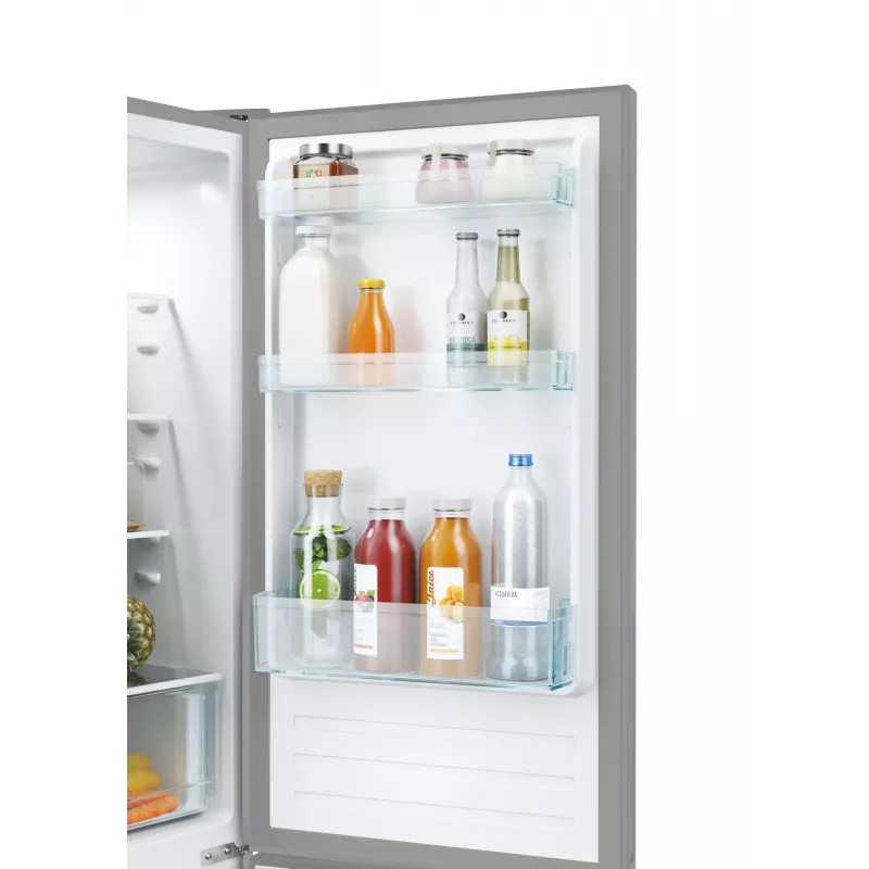 Candy City Combi CCT3L517ES voľne stojaca 260 L strieborná