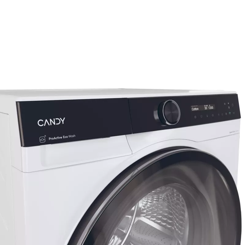 Candy BWS 485SB8-S práčka so sušičkou voľne stojaca s predným plnením biela