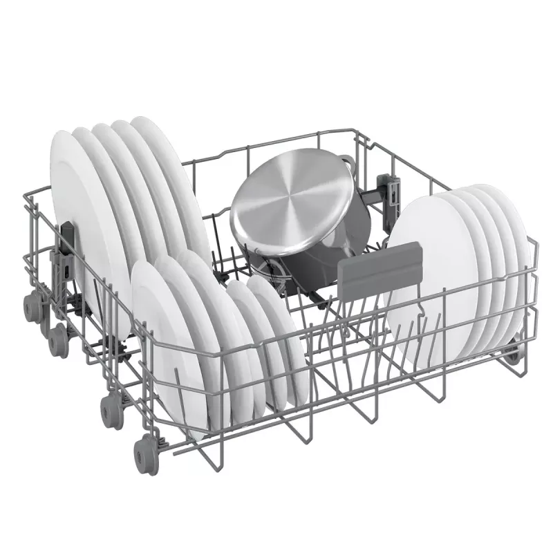 Voľne stojaca umývačka riadu BEKO BDFN26530X, plná veľkosť 60 cm, 15 súprav riadu, 44 dB, 6 programov