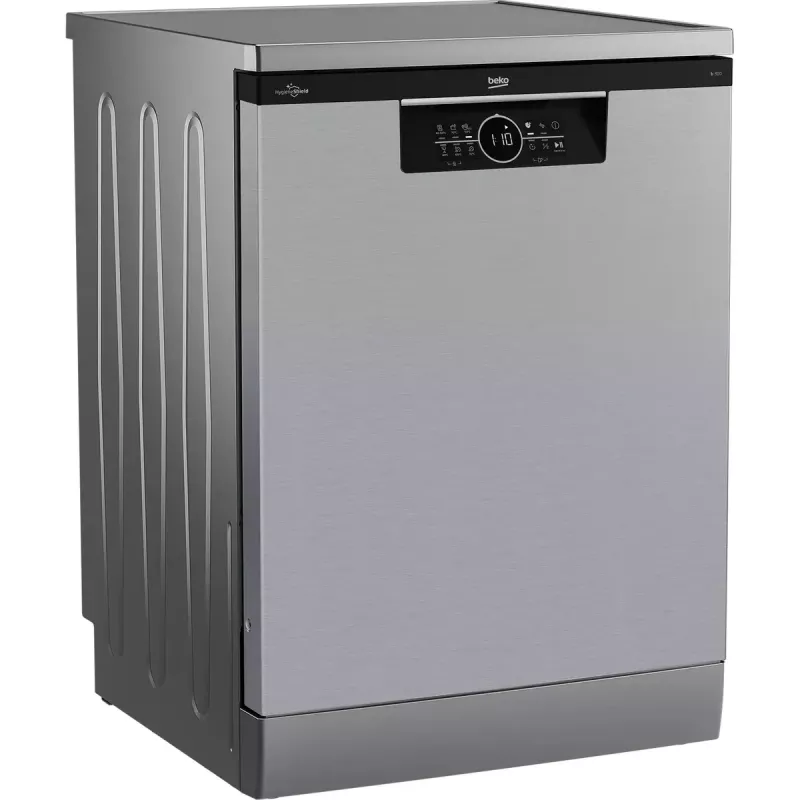 Voľne stojaca umývačka riadu BEKO BDFN26530X, plná veľkosť 60 cm, 15 súprav riadu, 44 dB, 6 programov