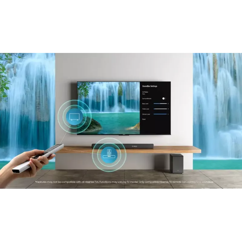 Soundbar Hisense AX3120G 3.1.2-kanály 360W RMS