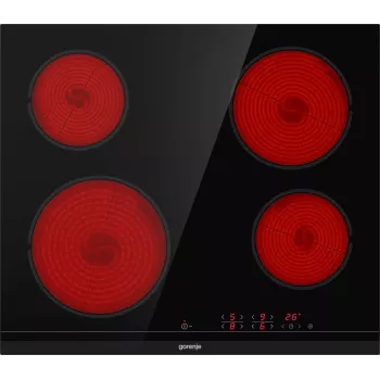 Gorenje ECT641BCSC varná doska čierna integrovaná 60 cm sklokeramická varná doska 4 zóny